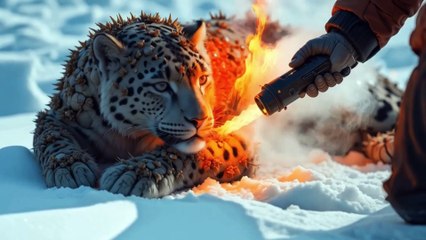 Jack Sparrow rescued Snow Leopard