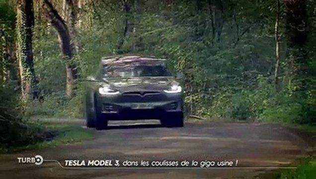 Tesla Model 3, dans les coulisses de la Gigafactory - Extrait TURBO du 07/04/2019
