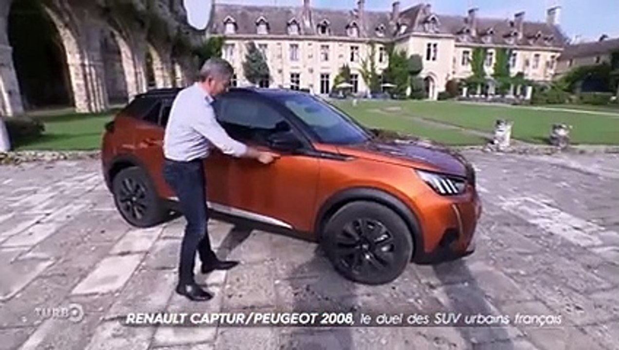 Renault Captur, Peugeot 2008, le duel des SUV urbains français - Extrait TURBO du 01/09/2019