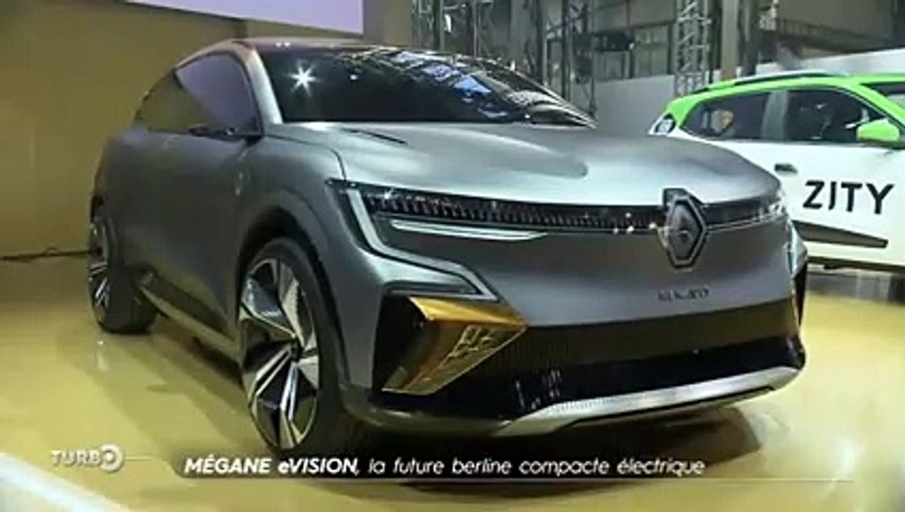 Renault Mégane eVision, la future berline compacte électrique - Reportage TURBO du 25/10/2020