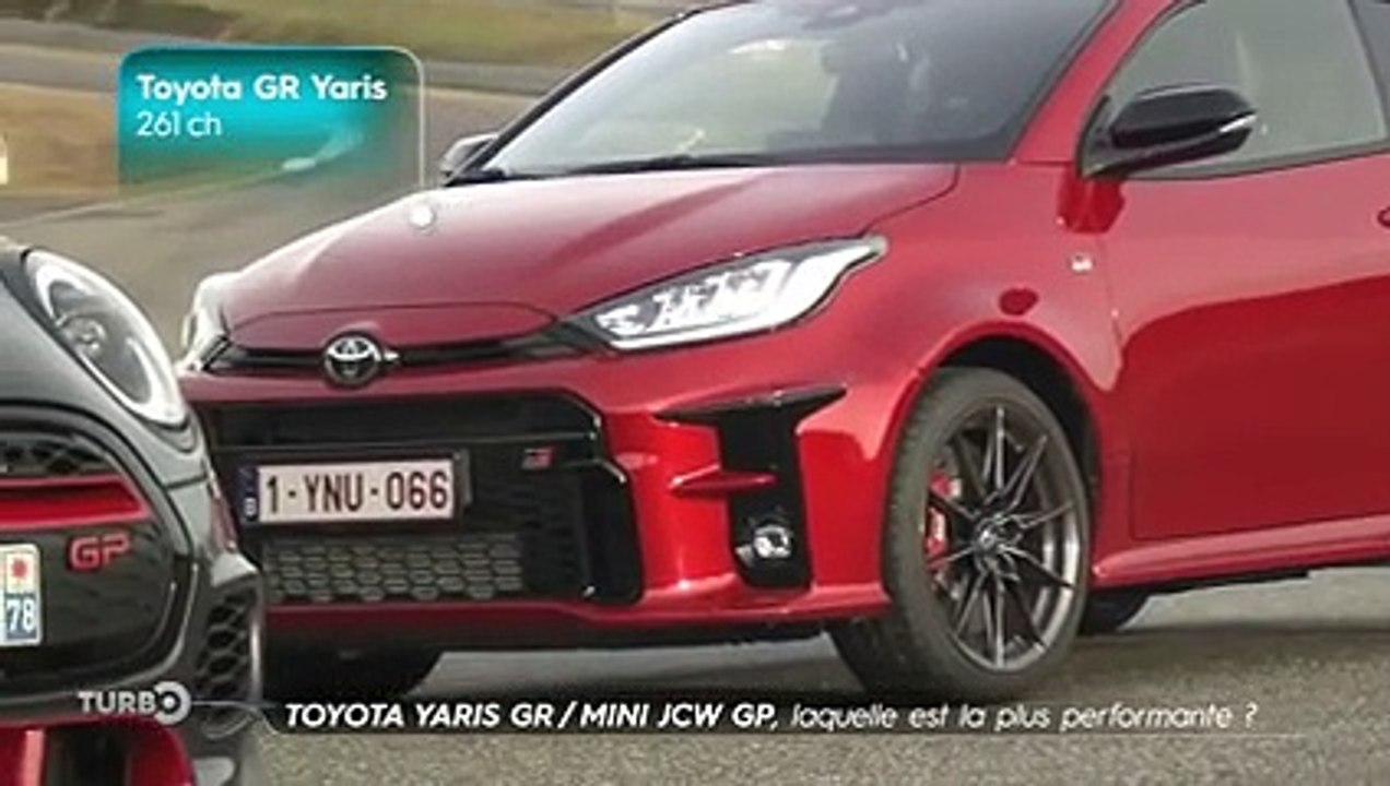 Toyota GR Yaris / MINI JCW GP, laquelle est la plus performante ? - Comparatif TURBO du 11/04/2021
