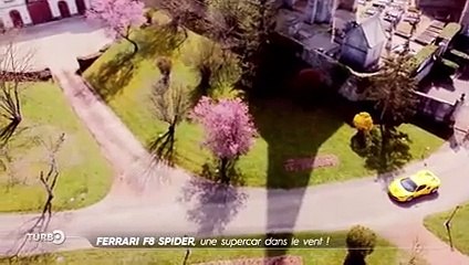 Ferrari F8 Spider, une supercar dans le vent - Essai TURBO du 25/04/2021