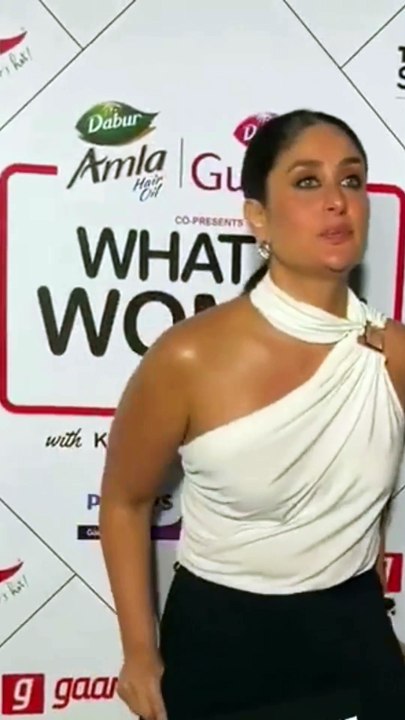 Kareena Kapoor & Alia Bhatt on the sets of Kareena Kapoor's show