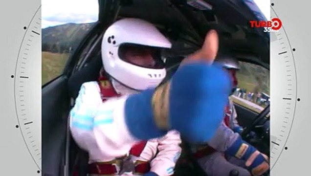 TURBO 35 ans - Dominique Chapatte secoué par Jean Ragnotti en Renault Clio Maxi (1995)