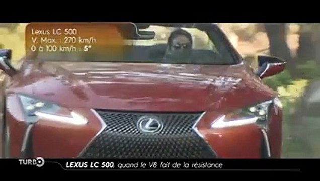 Lexus LC 500, quand le V8 fait de la résistance - Essai TURBO du 27/11/2022