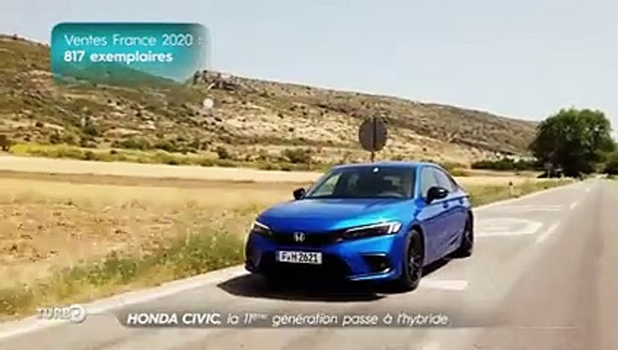 Honda Civic, la 11ème génération passe à l'hybride - Essai TURBO du 03/07/2022