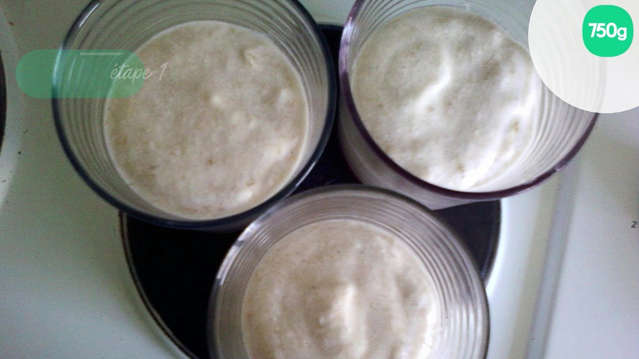 Mousse de banane gourmande