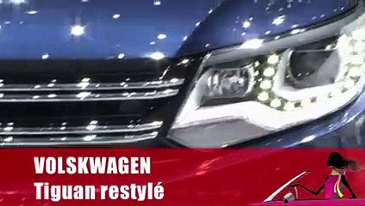 Salon Genève 2011 : Volkswagen Tiguan restylé