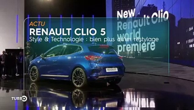 Renault Clio 5, style et technologie : bien plus qu'un restylage - Reportage TURBO du 23/04/2023