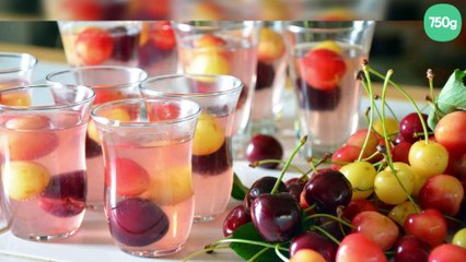 Gelée de cerises maison