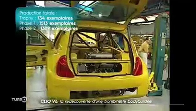 Renault Clio V6, la (re)découverte d'une bombinette bodybuildée - Reportage TURBO du 16/04/2023