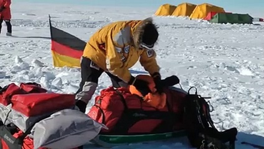 Toyota Hilux en Antarctique