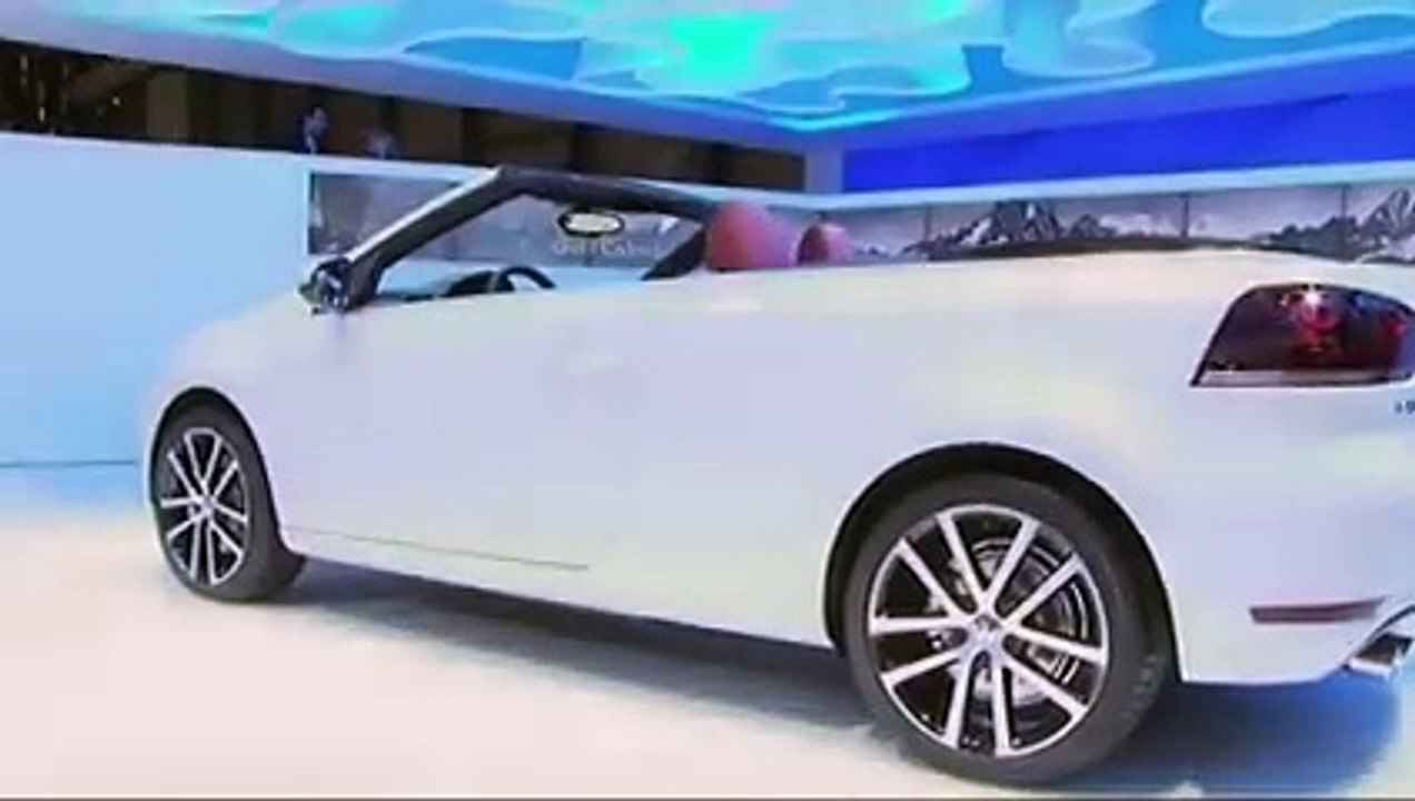 Salon Genève 2011 : Volkswagen Golf Cabriolet
