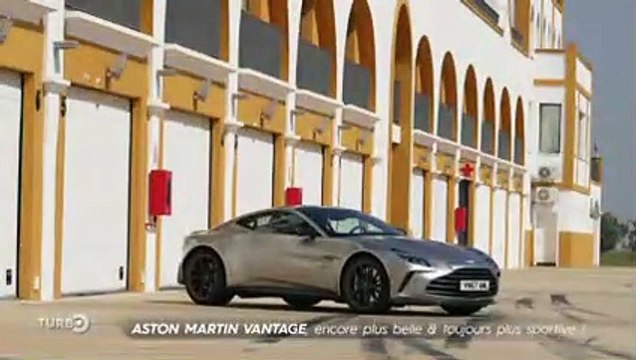 Extrait émission Turbo : Essai Aston Martin Vantage (2024), encore plus belle et toujours plus sportive