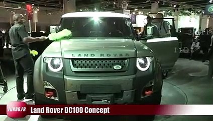 En direct du Salon de Francfort 2011 : Land Rover DC100 Concept en video