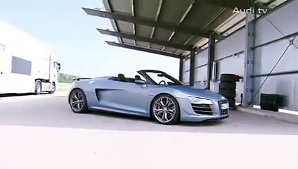Vidéo : l'Audi R8 GT Spyder en détails