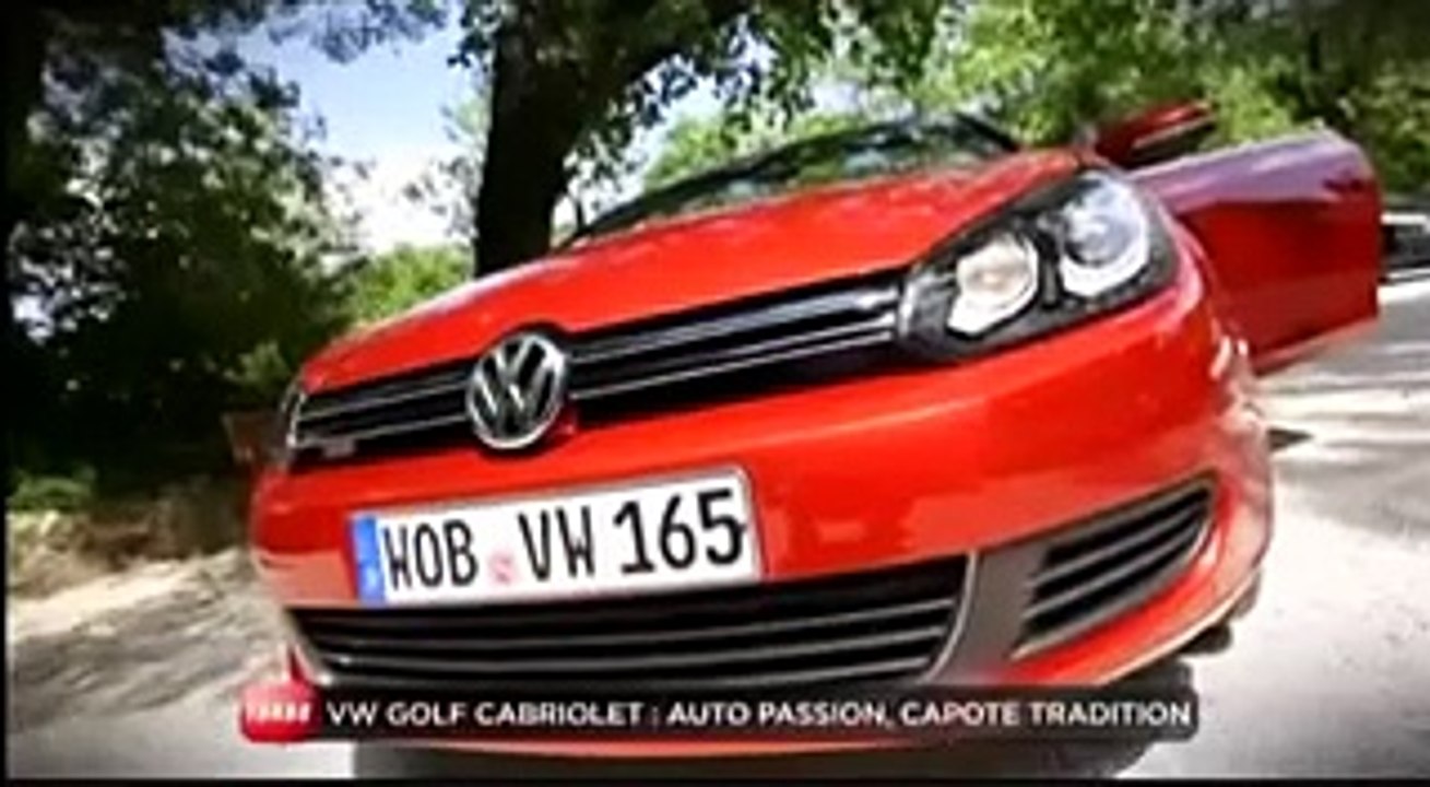 Essai : VW Golf 6 Cabriolet