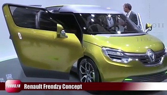 En direct du Salon de Francfort 2011 : Renault Frendzy Concept en video