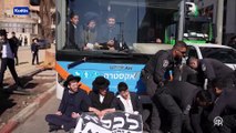 İsrail'deki Ultra Ortodoks Yahudiler, zorunlu askerlik karşıtı gösteri düzenledi
