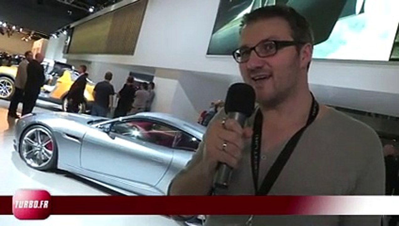 En direct du Salon de Francfort 2011 : Jaguar C-X16 Concept en video