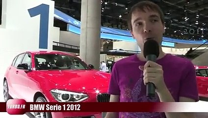 En direct du Salon de Francfort 2011 : BMW Série 1 2012 en video