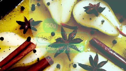 Poires à l'anis étoilé