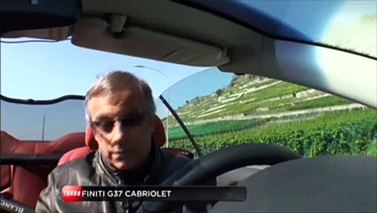 Essai Infiniti Cabriolet GT (Emission Turbo du 11/10/2009)