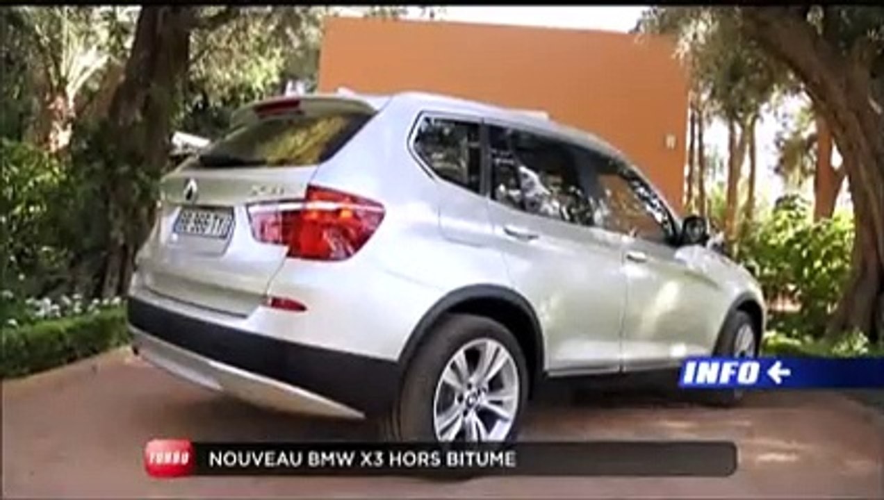 Essai BMW X3, avec Laurence Roustandjee (Emission Turbo du 21/11/2010)