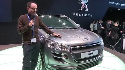 Les Stars de Genève 2012 en live : Citroën C4 Aircross & Peugeot 4008