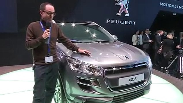 Les Stars de Genève 2012 en live : Citroën C4 Aircross & Peugeot 4008