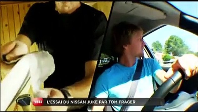 Essai Nissan Juke, avec Tom Frager (Emission Turbo du 05/09/2010)