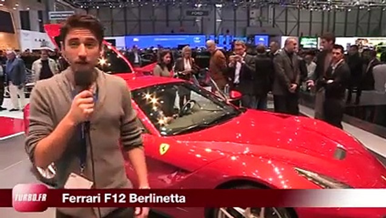 Les Stars de Genève 2012 en live : Ferrari F12 Berlinetta