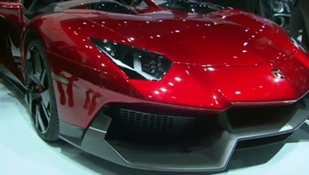 Salon Genève 2012 : présentation de la Lamborghini Aventador J (Jota)