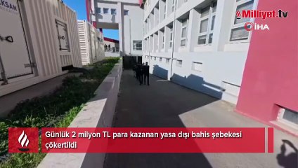 Yasa dışı bahis operasyonu! Günlük hesap hareketliliği 2 milyon liraymış