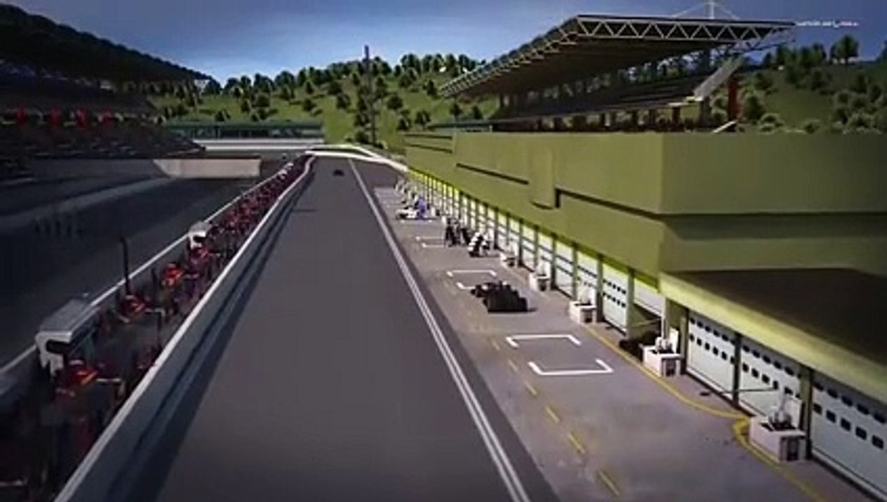 F1 GP Corée du Sud 2012 : le tour du circuit de Yeongam en vidéo 3D