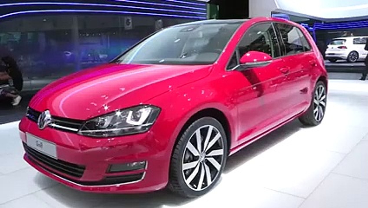 Volkswagen Golf 7 en video live au Mondial Auto Paris 2012