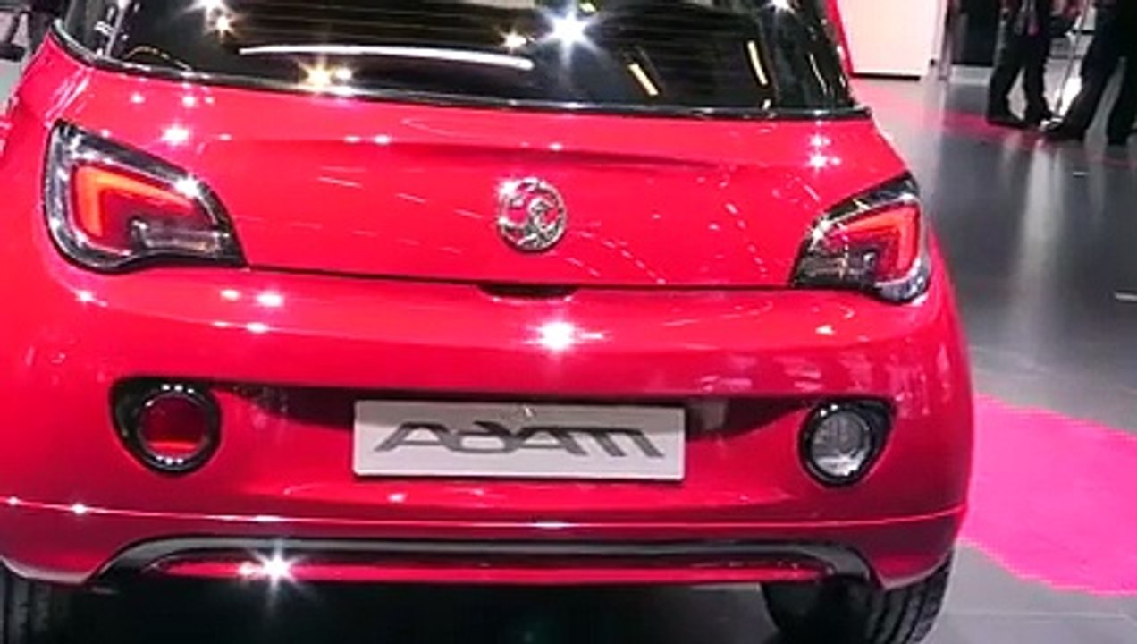 Opel Adam en vidéo live au Mondial Auto Paris 2012