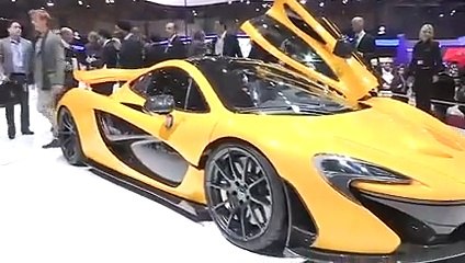 McLaren P1 en vidéo live au Salon de Genève 2013