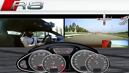 A bord de l'Audi R8 V10 Plus (part 2)