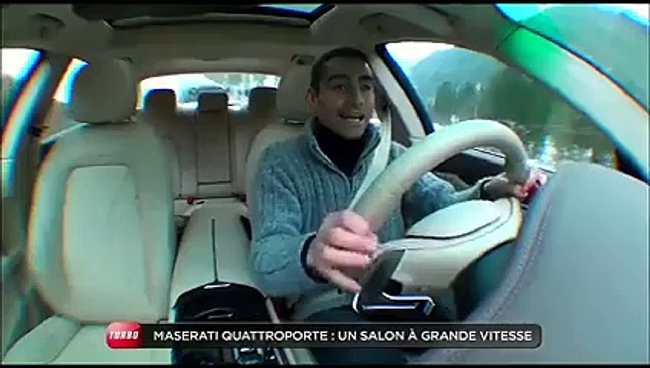 Essai : nouvelle Maserati Quattroporte (Emission Turbo du 17/03/2013)