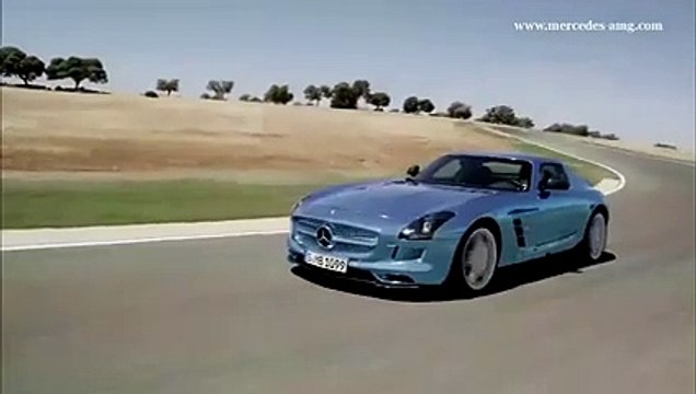 Video : la Mercedes SLS AMG Coupe Electric Drive sur circuit