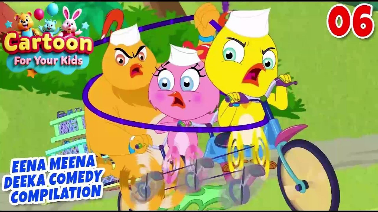 Eena Meena Deeka Ki Comedy | Season 1 Compilation 06 | Funniest Cartoon for Kids | Watch Now on Cartoon for Your Kids! | #CartoonforYourKids #EenaMeenaDeeka #KidsComedy #CartoonForKids #FunnyCartoons #KidsEntertainment #Season01 #Compilation06