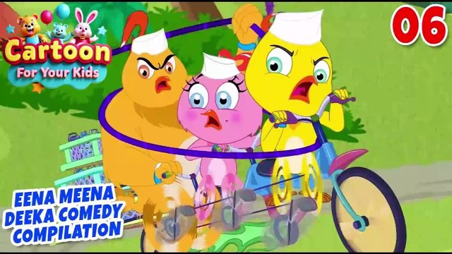 Eena Meena Deeka Ki Comedy | Season 1 Compilation 06 | Funniest Cartoon for Kids | Watch Now on Cartoon for Your Kids! | #CartoonforYourKids #EenaMeenaDeeka #KidsComedy #CartoonForKids #FunnyCartoons #KidsEntertainment #Season01 #Compilation06