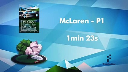 Salon Genève 2013 : McLaren P1 (vidéo)