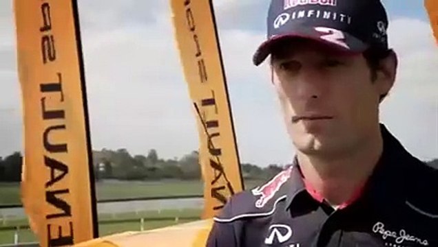 Vidéo : Webber au volant de la Renault Clio RS sur circuit à Melbourne