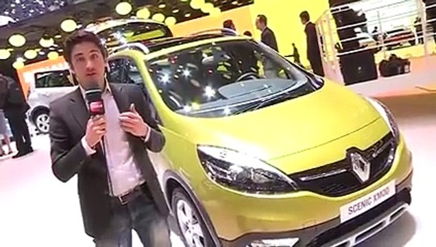 Renault Scénic 2013 & Scénic XMOD en vidéo live au Salon de Genève 2013