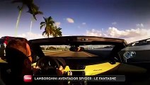 Essai : Lamborghini Aventador Roadster (Emission Turbo du 10/02/2013)