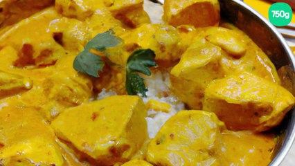 Curry de poulet aigre-doux