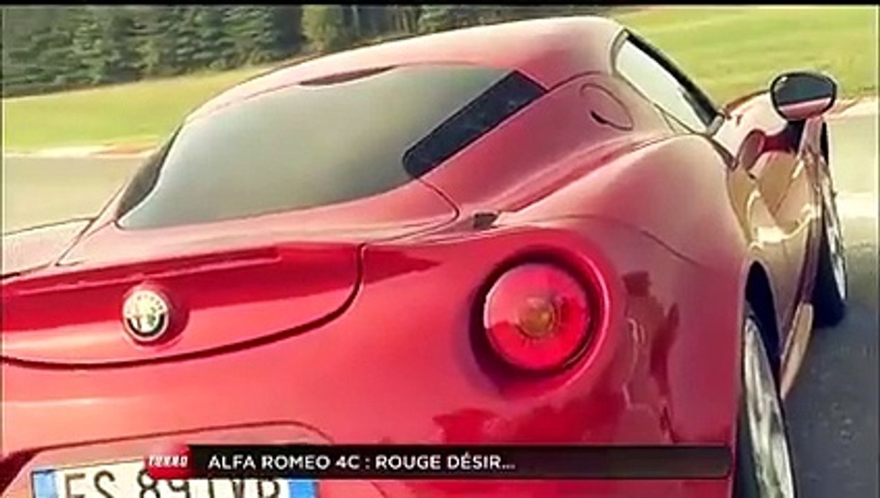 Essai : Alfa Romeo 4C (Emission Turbo du 29/09/2013)