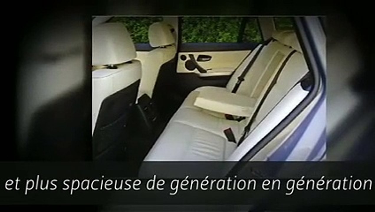 Zoom sur la BMW Série 3 (2012) : l'habitacle